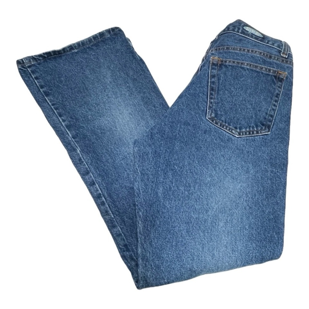 Cartoon Network Scooby-Doo WEAR R U?‎ By Dollhouse Women's Size 9/10 Blue Jeans